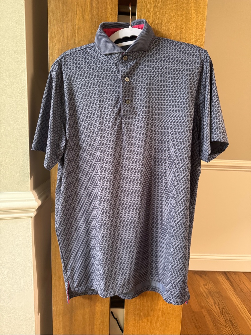 Greyson Clothiers - Men's Navy Deco “G” Performance Polo